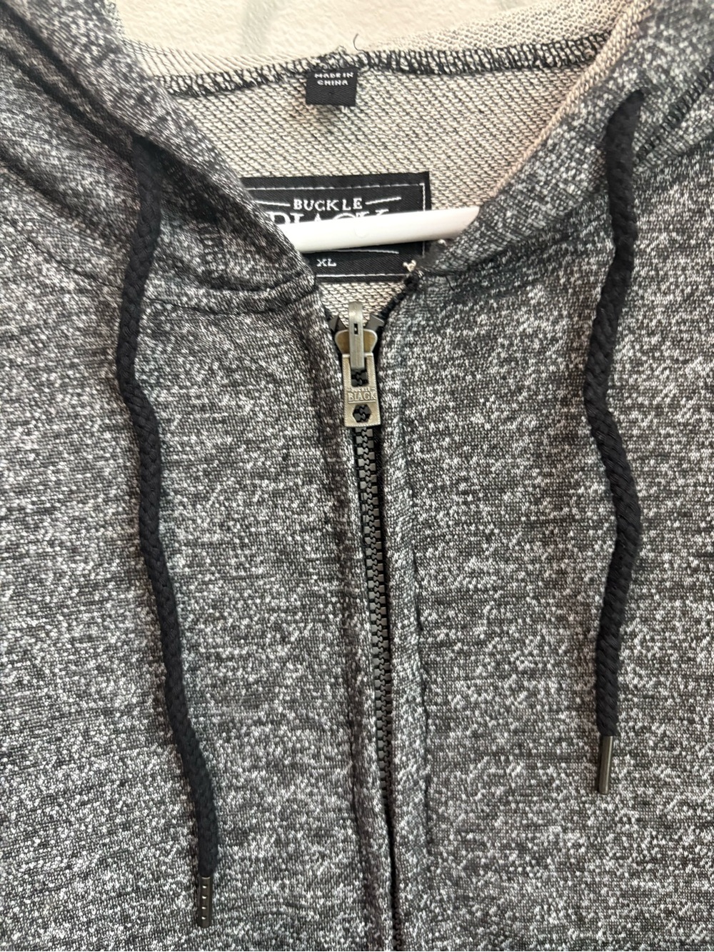 Buckle Black full-zip hoodie size XL - Picture 5 of 7